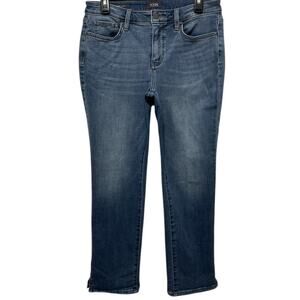 NYDJ Jeans Womens Size 8 Sheri Slim Blue